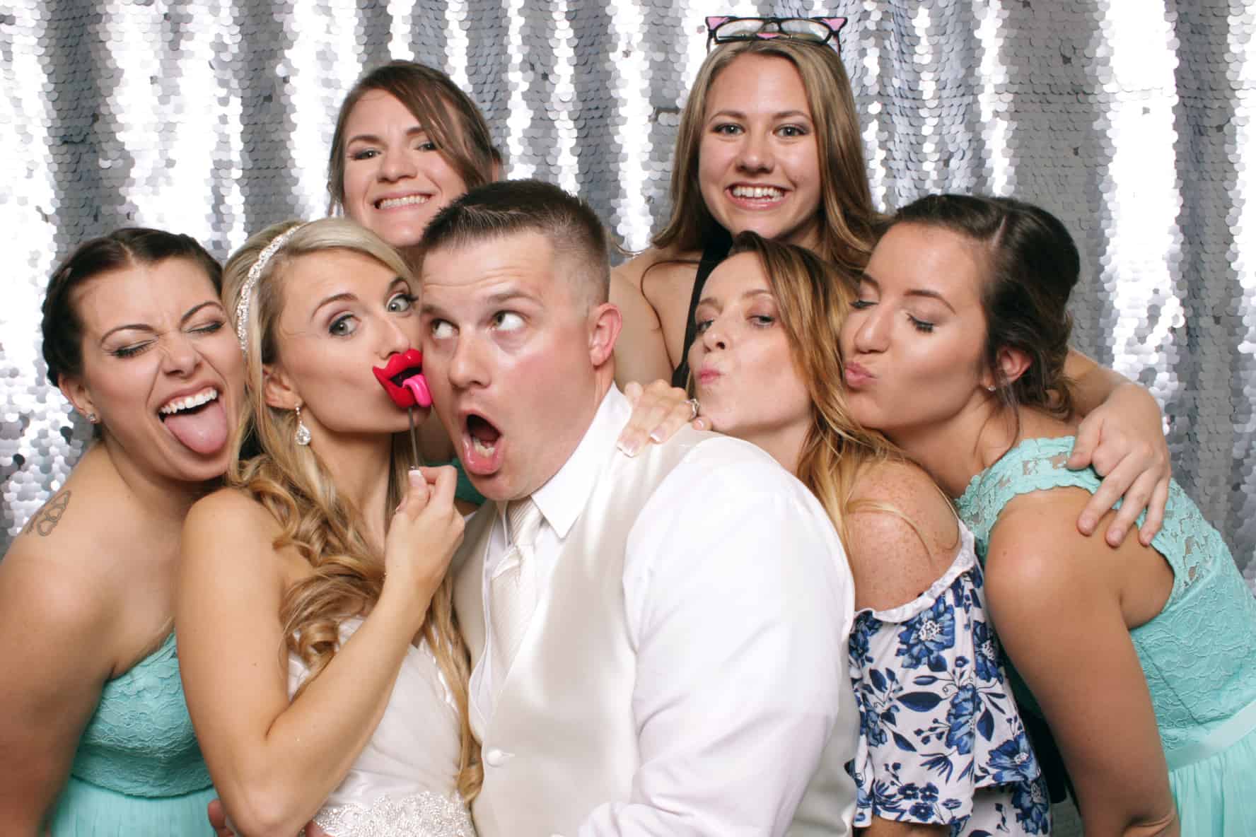 Chesapeake Beach Wedding Photo Booth